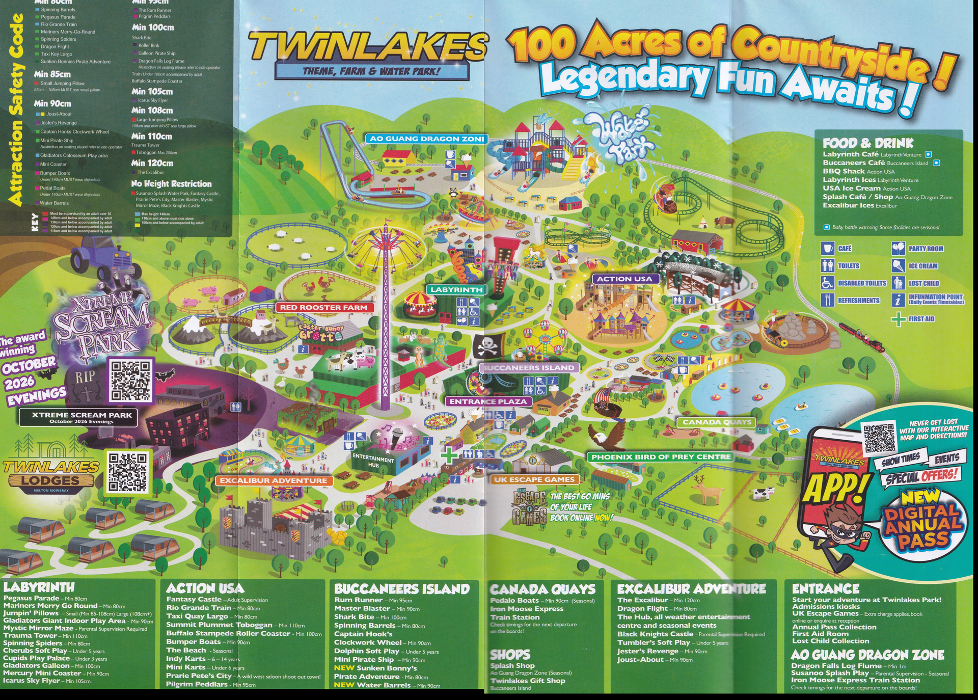 Twinlakes Park Map 2026 map placeholder