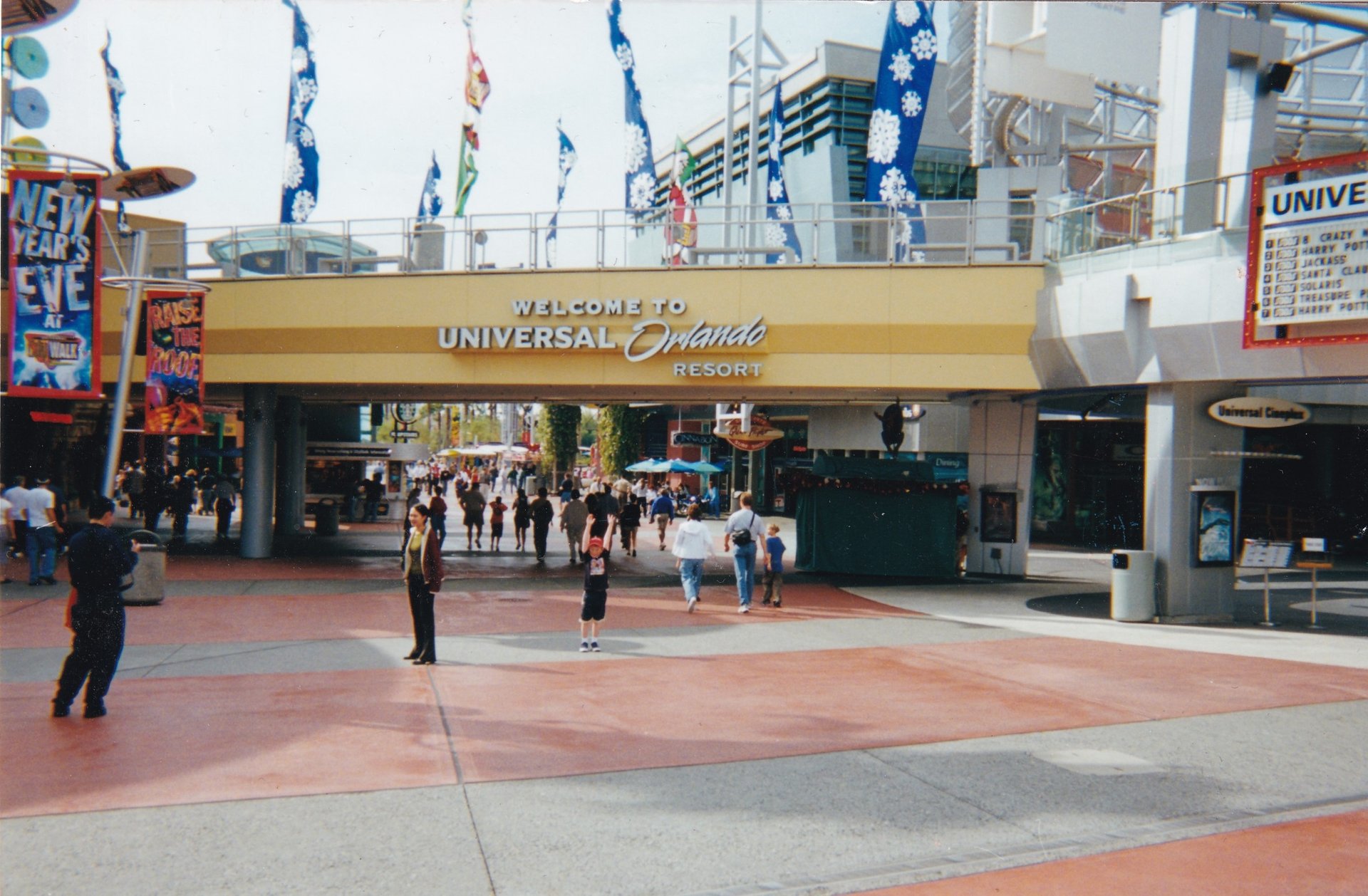 Me on my first trip to Universal Studios Florida in 2002